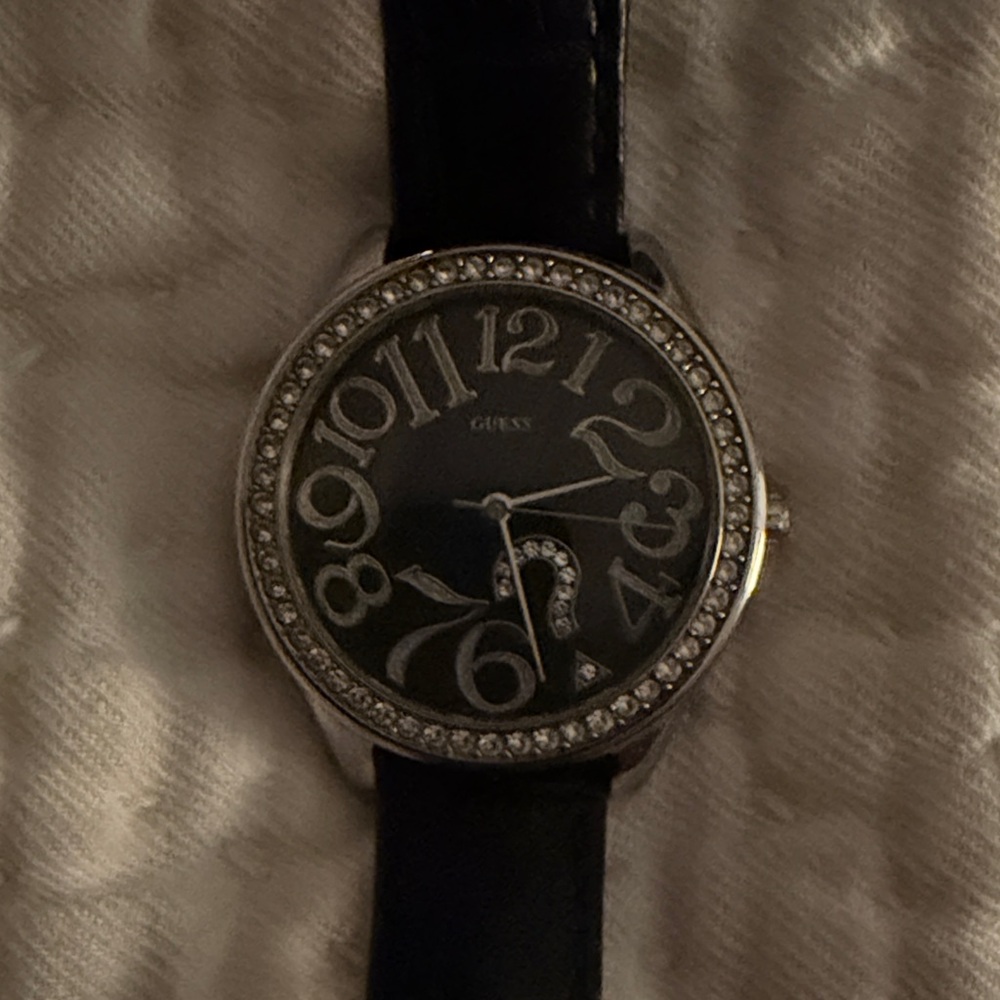 Guess Stainless Steel Back Watch